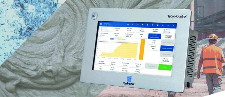 Hydro-Control &#8211; Touch Screen Water Control System for Concrete P